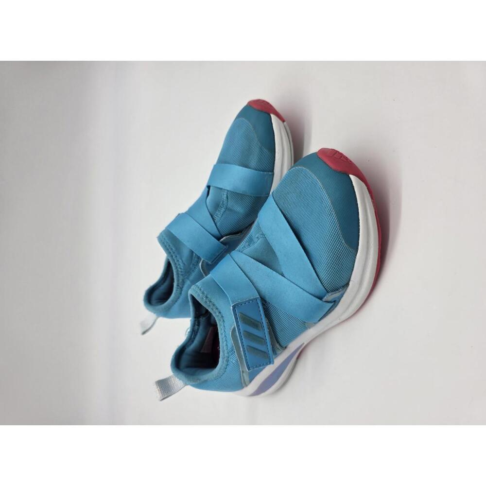 Adidas - GUC - Girls Size 2 - Blue Athletic Sneakers